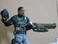 Sgt E. Roc Spellman (Resident Evil) Custom Action Figure