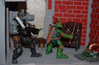 Rocksteady (Teenage Mutant Ninja Turtles) Custom Action Figure
