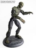 Zombie: Bald, Shirtless, And Missing An Eye (Walking Dead) Custom Action Figure
