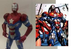 Iron Patriot (Avengers) Custom Action Figure
