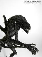 Warrior ALIEN (3.75" Hot Toys Repaint) (Aliens) Custom Action Figure