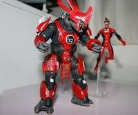 Red Brute Lantern (Halo) Custom Action Figure