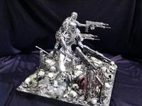 Neca Endoskeletons T -800 (Terminator) Custom Action Figure