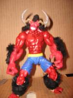 The Demon Malgog A.k.a  RedClaw (Marvel) Custom Action Figure