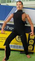 Young Battle Torn Comedian (Watchmen) Custom Action Figure