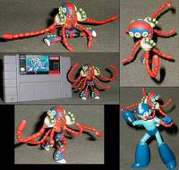 Launch Octopus (Megaman) Custom Miniature / Figurine