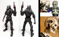 Biker TERMINATOR Endoskeleton (Battle Damage) (Terminator) Custom Action Figure