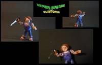 Chucky (Movie Maniacs) Custom Miniature / Figurine