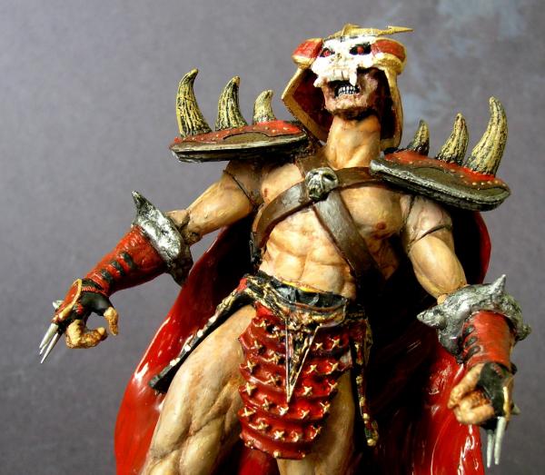 Shao Kahn Vs Superman (Mortal Kombat) Custom Action Figure