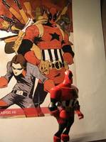 Captain Dead-pool (DC Superheroes) Custom Action Figure