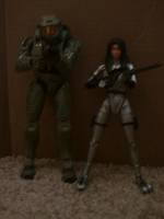 Cortana Battle Version (Halo) Custom Action Figure