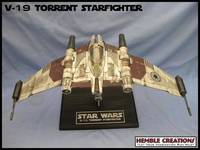V-19 Torrent Starfighter (Star Wars) Custom Action Figure