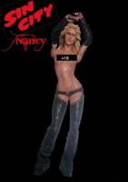 Nancy Sin City Topless (Sin City) Custom Action Figure