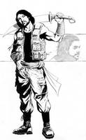 Arabian Knight (Navid Hashim the 3rd ) (Marvel Legends) Custom Action Figure