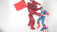 Crimson Dynamo (Marvel Legends) Custom Action Figure