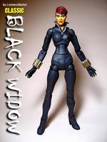 Classic Black Widow (Marvel Legends) Custom Action Figure