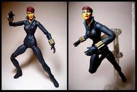 Classic Black Widow (Marvel Legends) Custom Action Figure