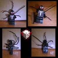 Venom W/ Tendrils (Spider-Man) Custom Miniature / Figurine