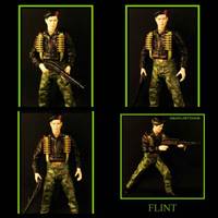 Flint & Lady Jaye Marvel Legends Style (G.I. Joe) Custom Action Figure