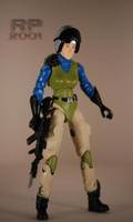 Steel Brigade 25th Style  Female (G.I. Joe) Custom Action Figure