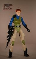 Steel Brigade 25th Style  Female (G.I. Joe) Custom Action Figure