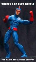 Golden Age BLUE BEETLE (Marvel Legends) Custom Action Figure