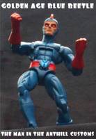 Golden Age BLUE BEETLE (Marvel Legends) Custom Action Figure