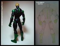 Original-Design: Aquaman (DC Superheroes) Custom Action Figure