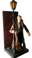 HELLBLAZER John Constantine W/ Grimy London Street Scene (Sandman) Custom Action Figure