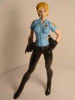 Silent Hill 1 Cybil Bennett Animated Style (Silent Hill) Custom Action Figure