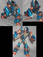 Transformers Animated Nightbeat (Transformers - Animated) Custom Action Figure