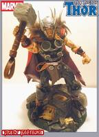 Thor (Classic Meets Medieval) with Variant Head and Hammer (Marvel Legends) Custom Action Figure