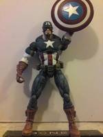 Ultimate Comics Avengers - Captain America (Ultimate Marvel) Custom Action Figure