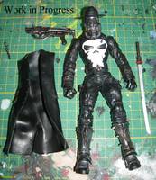 Cyberpunk PUNISHER (Punisher) Custom Action Figure