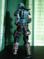 Female COG Soldier (Gears Of War) Custom Action Figure