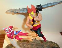 Hawkman Vs Adam Strange (DC Superheroes) Custom Action Figure