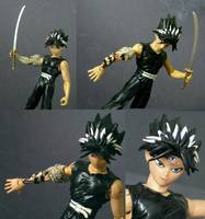 Hiei - Dark Dragon (Yu Yu Hakusho) Custom Action Figure