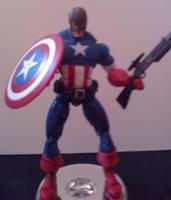 Custom Ultimate Captain America (Marvel Legends) Custom Action Figure
