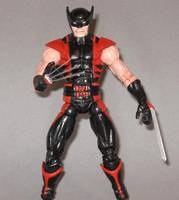 Wolverine Black & Red with Steel Claws (Marvel Legends) Custom Action Figure