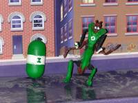 GL Leezle Pon & GL Xax (DC Direct) Custom Miniature / Figurine