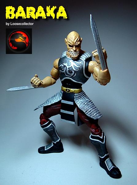 Baraka Mortal Kombat Bonecos Action Figure Resina Original