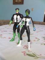 Jade, Green Lantern 90`S Outifit (Green Lantern) Custom Action Figure