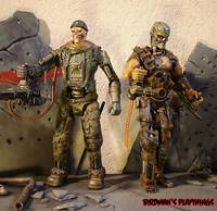 Terminator Salvation - 6inch Street Scene Diorama (Terminator) Custom Diorama / Playset