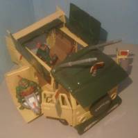 Party Wagon Cartoon Style (Teenage Mutant Ninja Turtles) Custom Action Figure