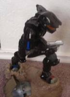 Red Vs Black Master Chief (Halo) Custom Action Figure