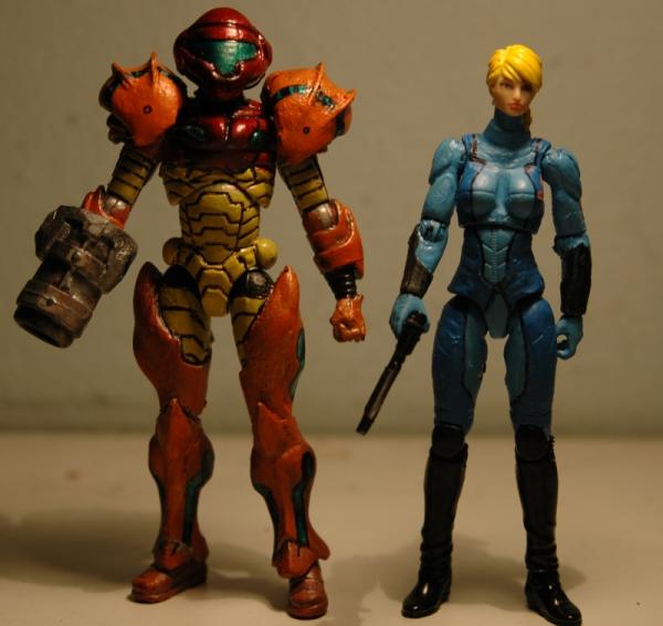 custom samus figure
