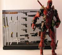 Deadpool V2 W/ 30+ Accessories (Not Modern Deadpool) (Marvel Legends) Custom Action Figure