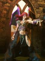 Zyra, the Sorcerous (Fantasy) Custom Action Figure