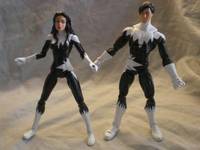 The Twins (Northstar and Aurora) (Marvel Legends) Custom Action Figure