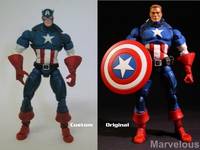 CAPTAIN AMERICA Face-off (Marvel Legends) Custom Action Figure